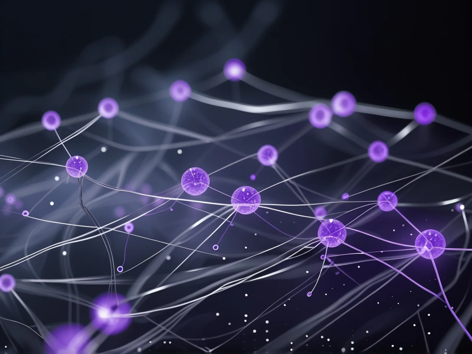 AI Automation — abstract editorial visualization