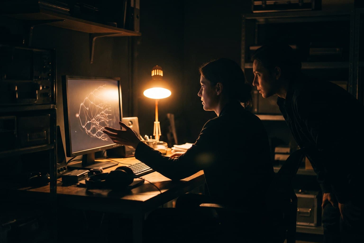 An engineer explaining a decision to a colleague